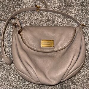 Marc By Marc Jacobs Taupe Leather Shoulder Bag
